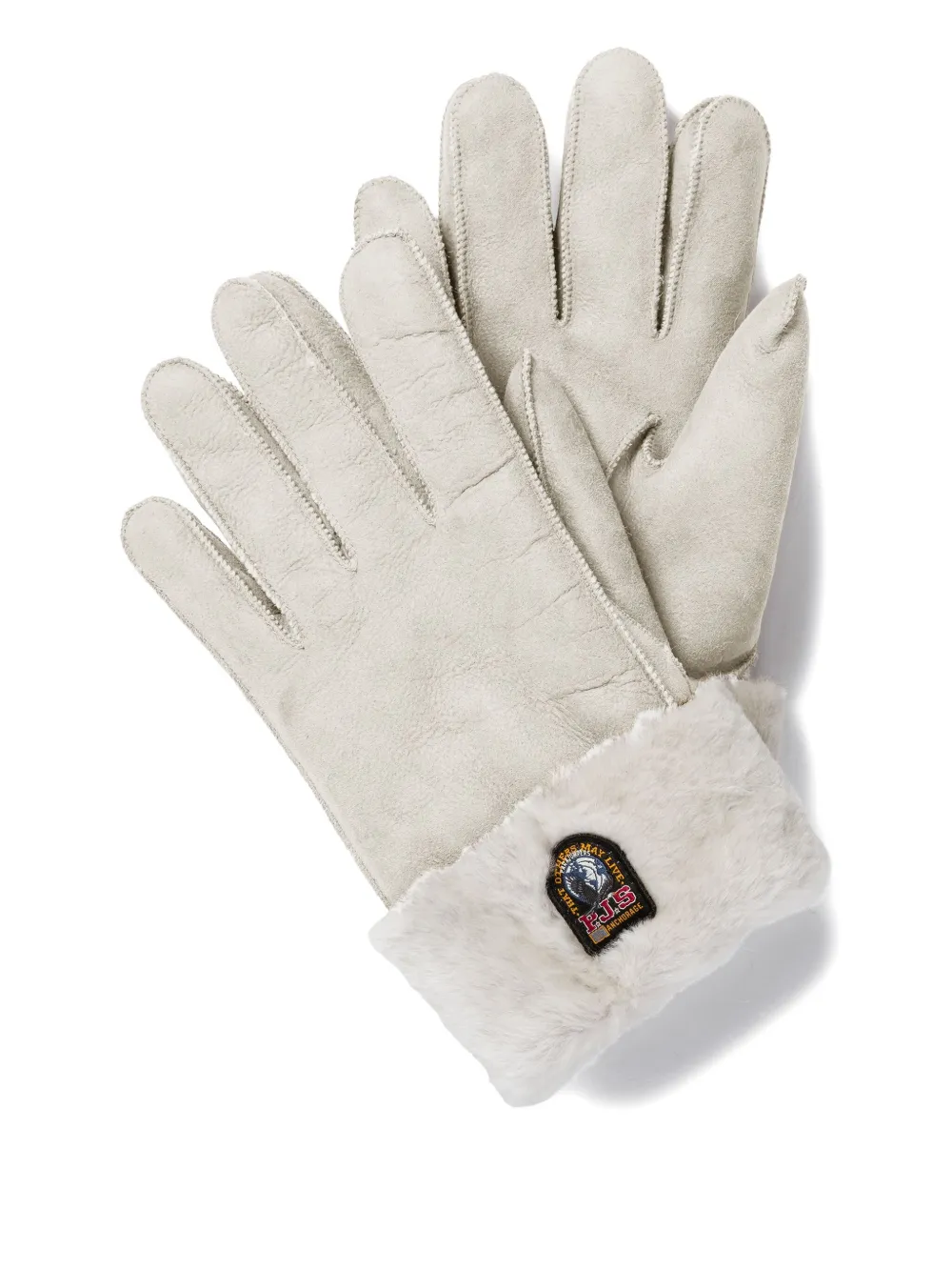 Parajumpers shearling-cuff gloves | Neutrals | Image 1