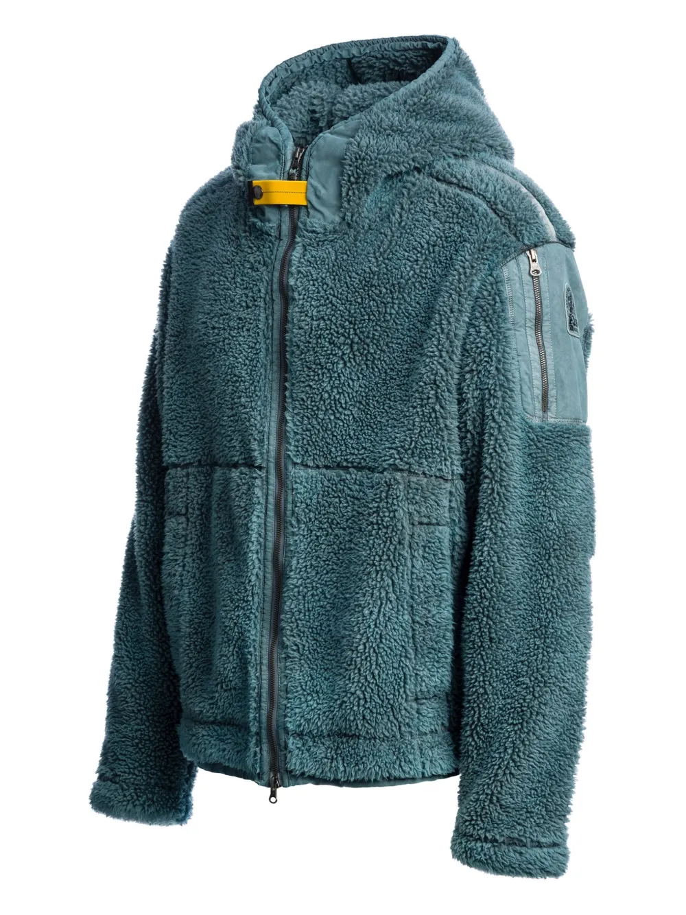 Parajumpers Hooded Fleece Jacket In Green