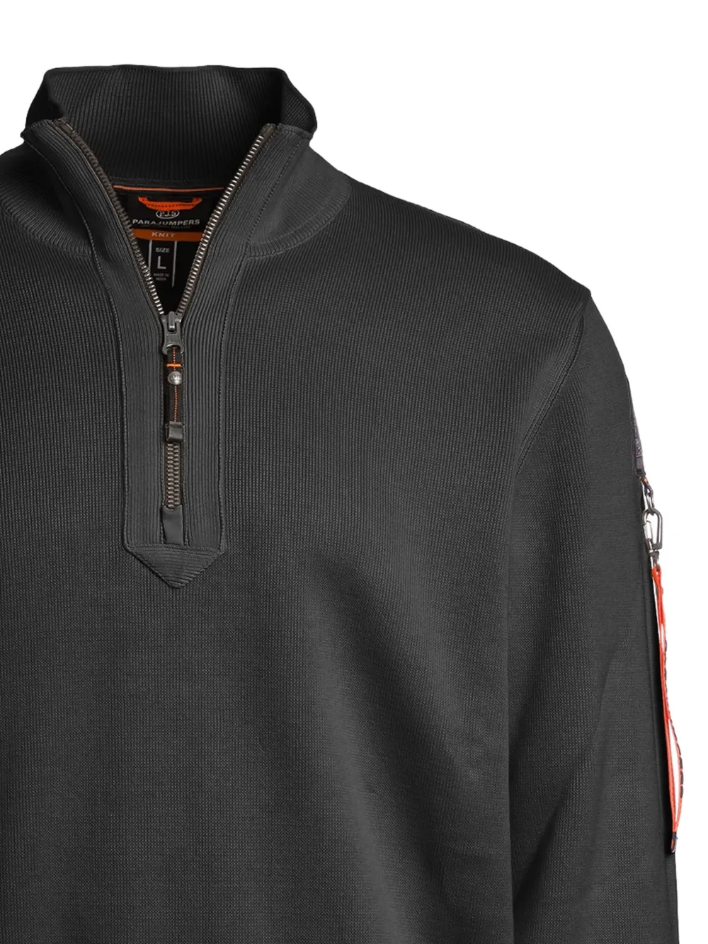 Parajumpers Trui met halve rits Zwart