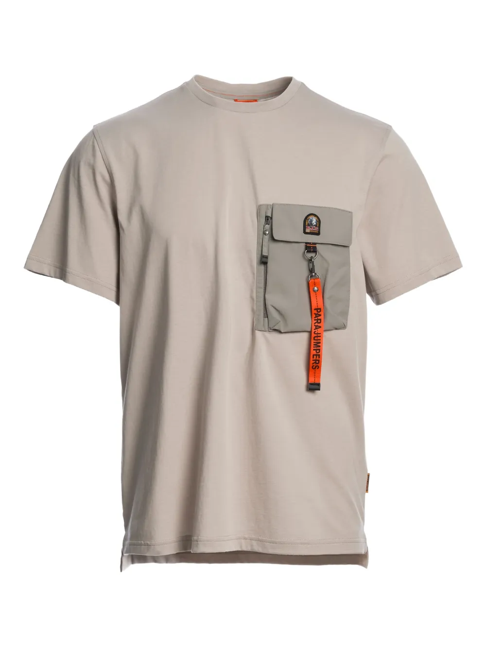 Parajumpers T-shirt met zakdetail Beige