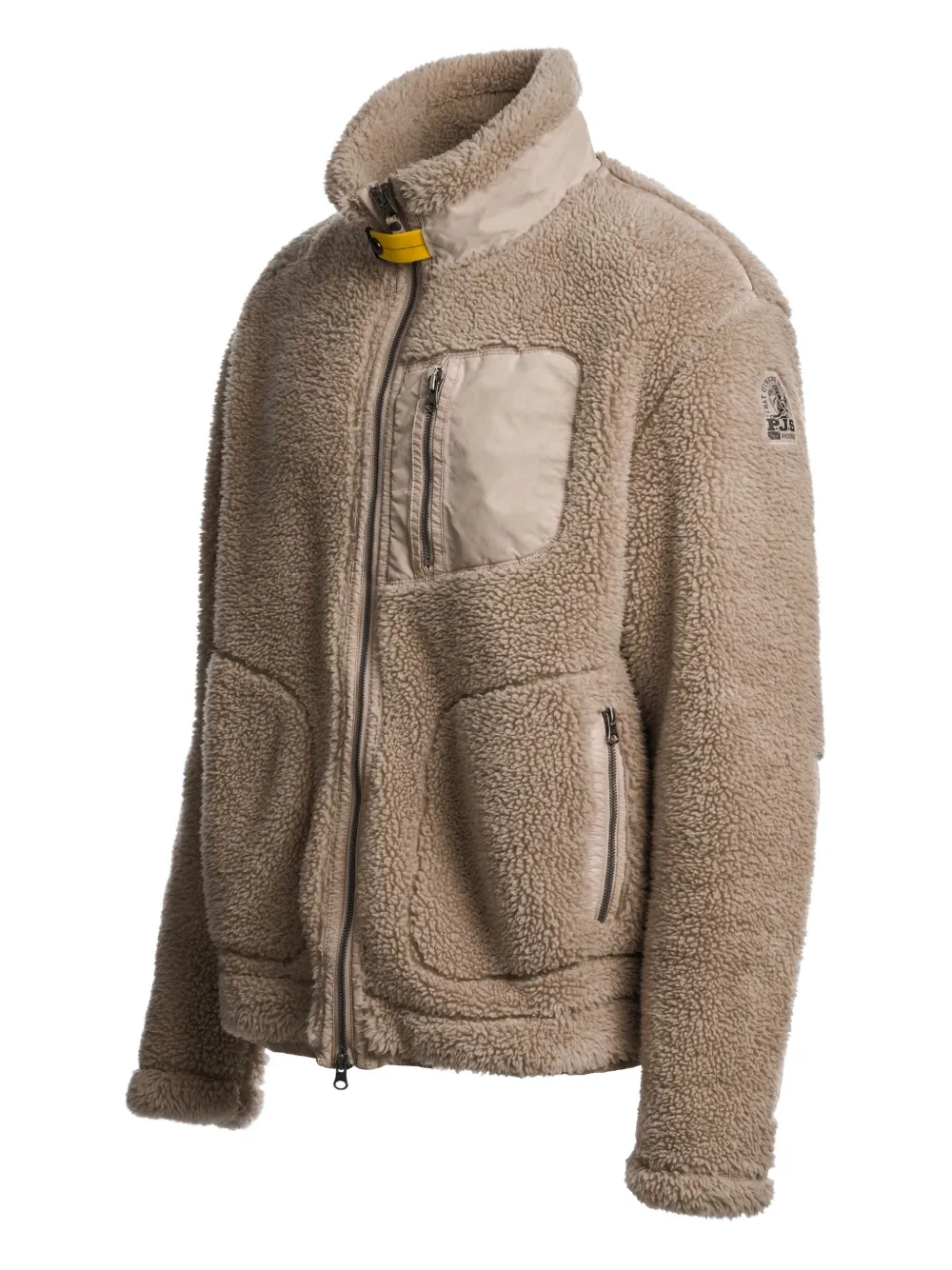 Parajumpers Fleece jack met rits Beige
