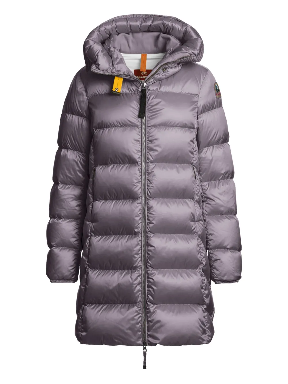 Parajumpers Marion Hooded Padded Coat In Gray