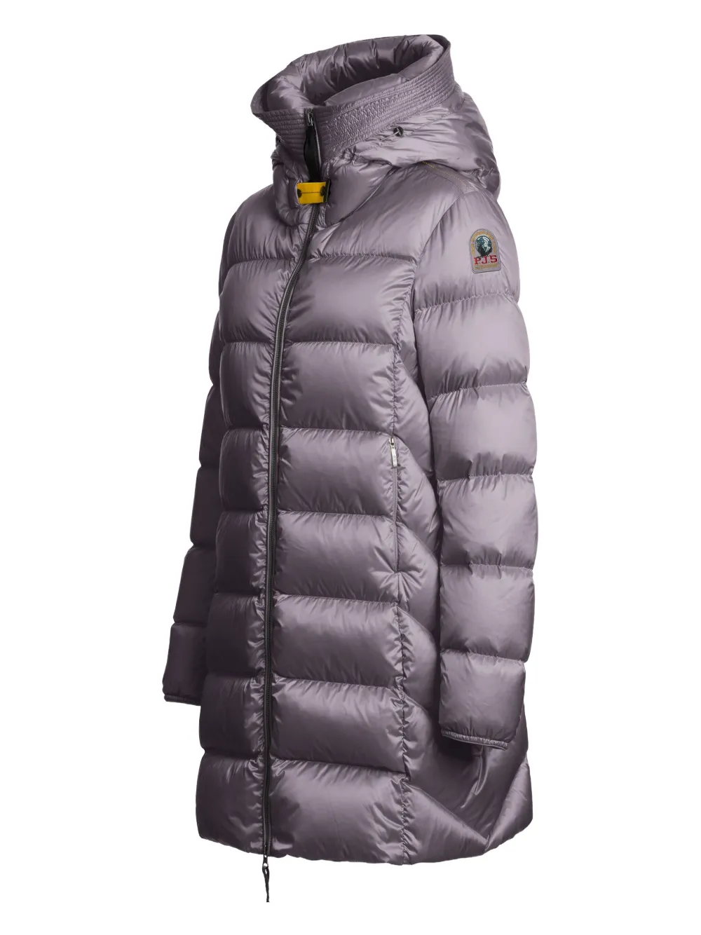 Parajumpers Marion Hooded Padded Coat In Gray