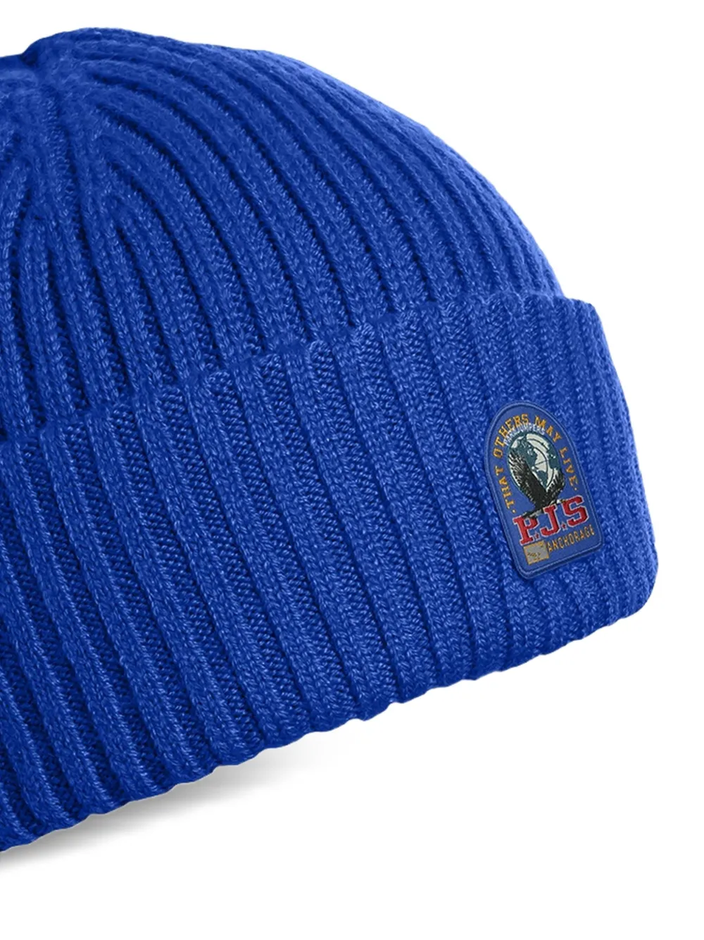 Parajumpers Ribbed Beanie In Blue