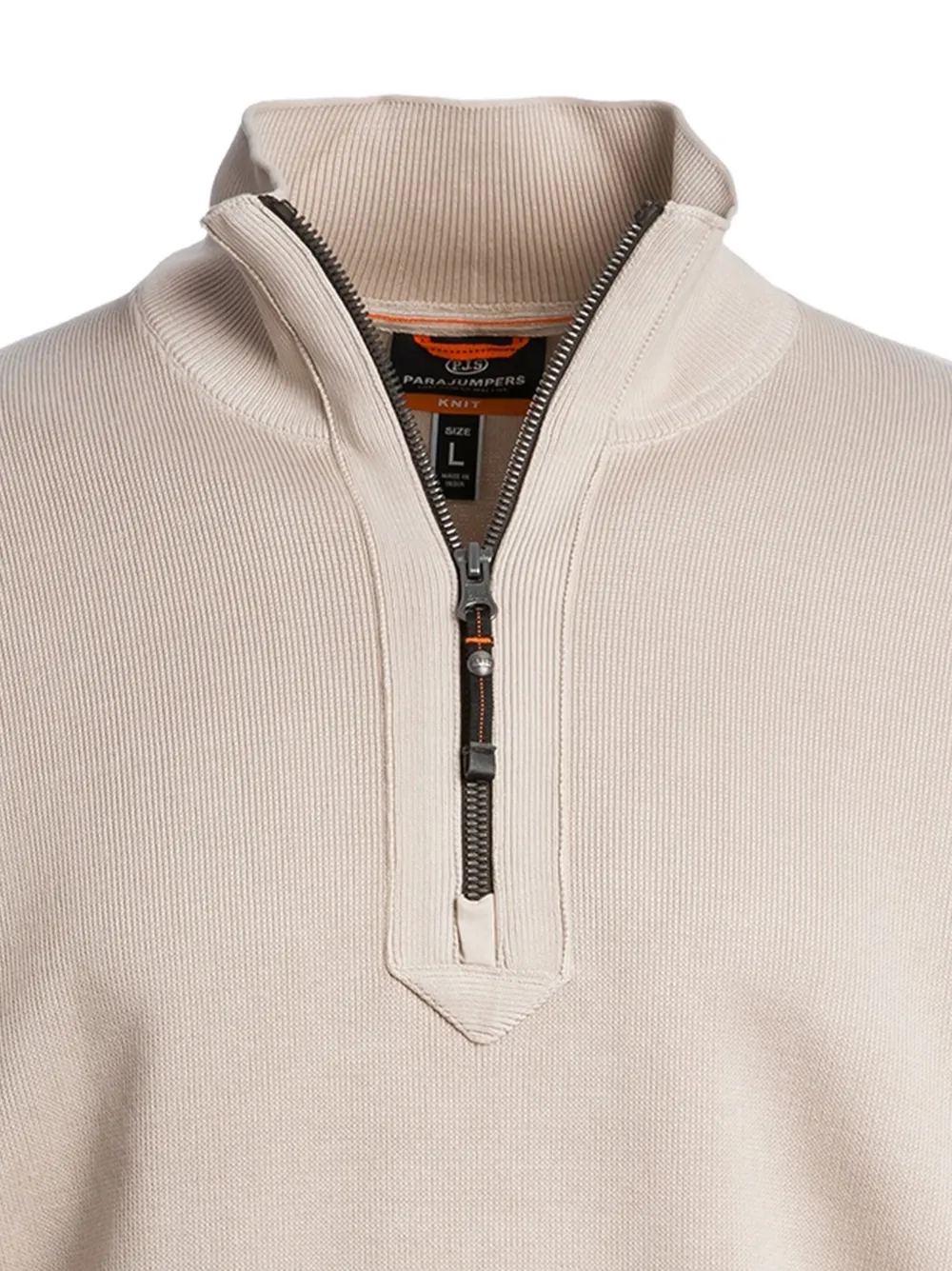 Parajumpers Trui met halve rits Beige