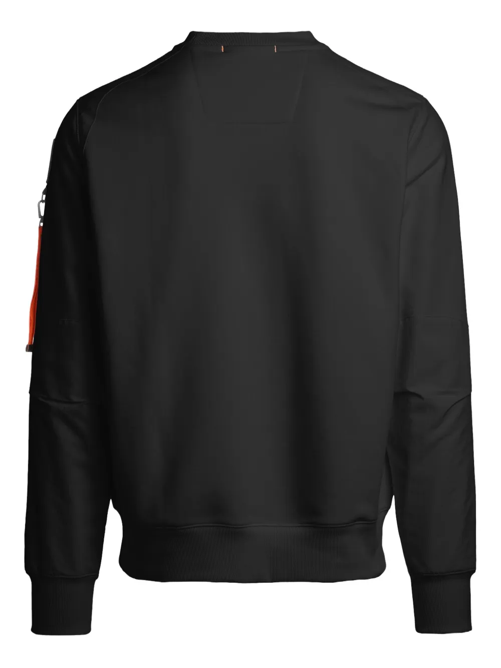 Parajumpers Sweater met zak en ronde hals - Zwart