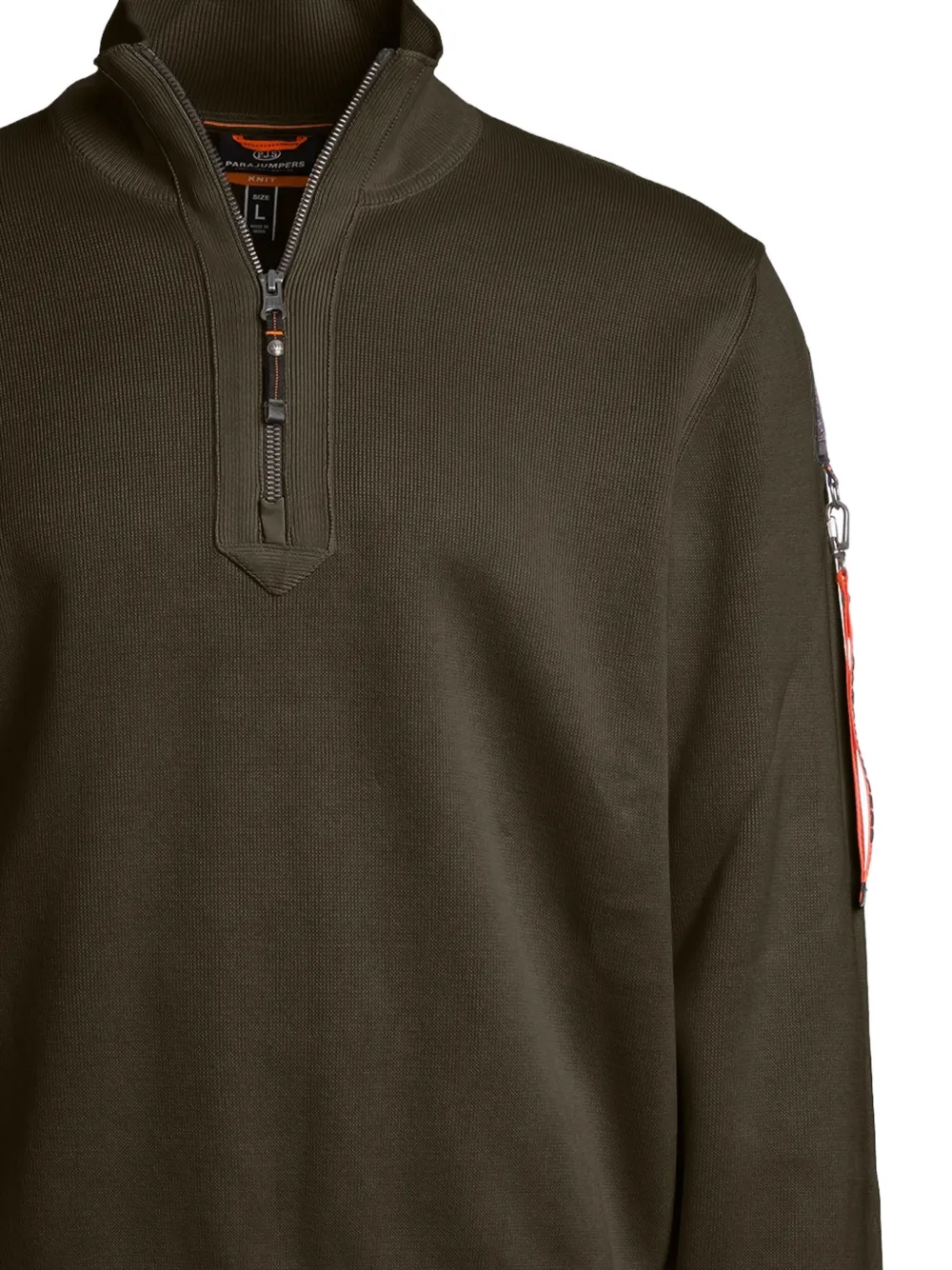 Parajumpers Basic Scoe Crew-neck Sweater In Green
