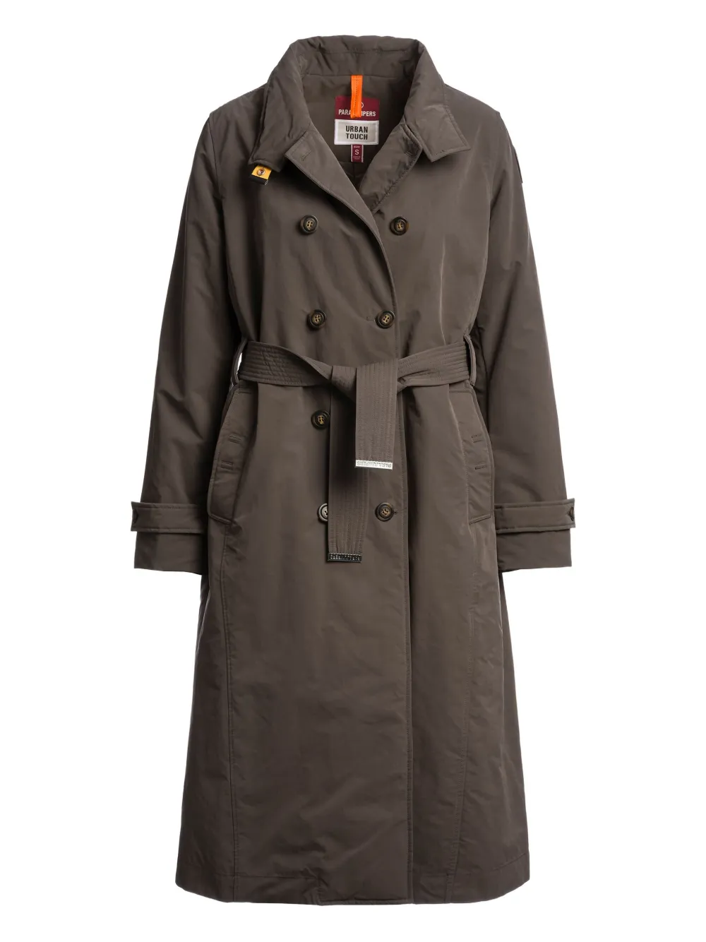 Parajumpers Trenchcoat met ceintuur Bruin