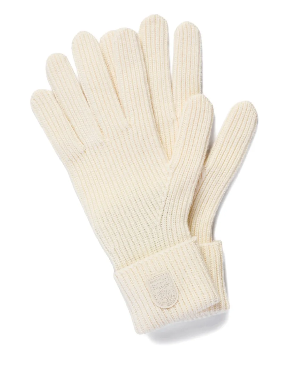 Parajumpers ribbed-cuff merino gloves | White | Image 1