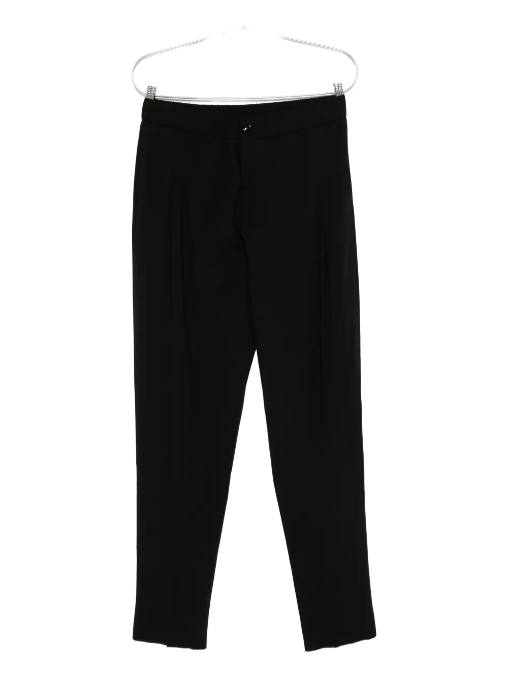 Giorgio Armani pleated-front trousers Blauw