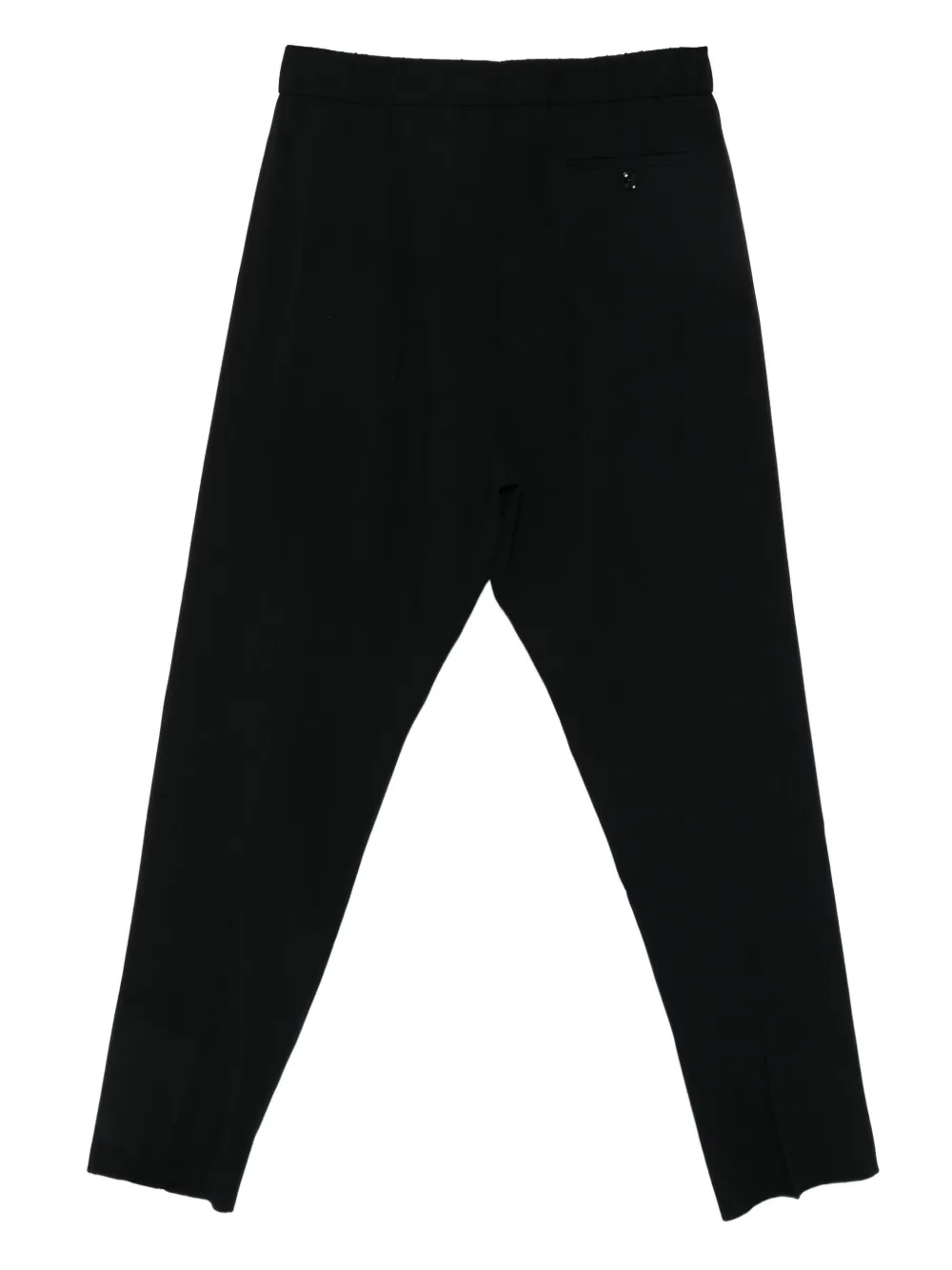 Giorgio Armani Broek met geplooide voorkant - Blauw