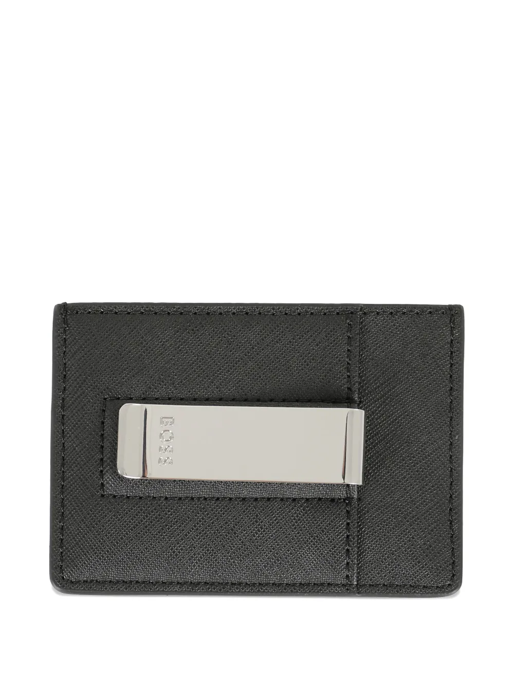 BOSS Pasjeshouder met logoprint Zwart