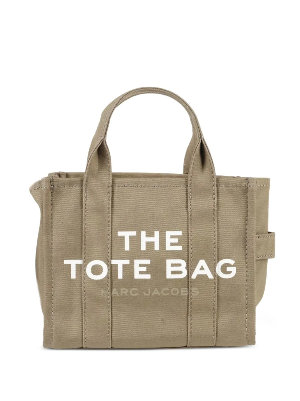 Marc Jacobs smal The Tote logo-print bag - グリーン Marc Jacobs smal The Tote logo-print bag - グリーン