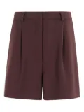 HERSKIND pleated tailored shorts