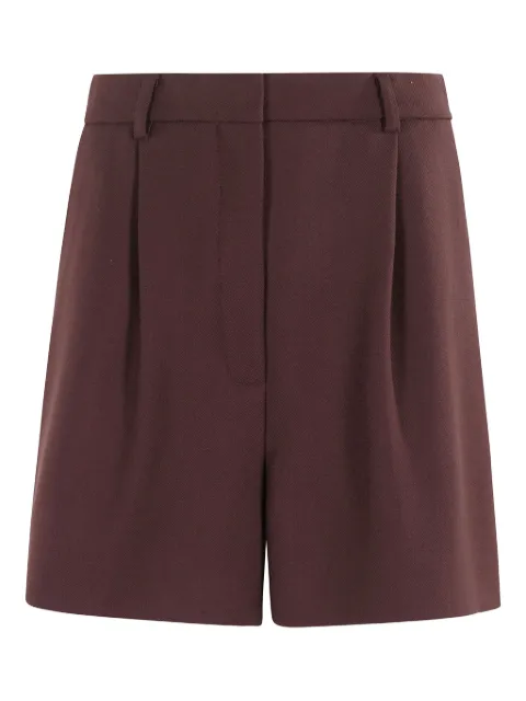 HERSKIND pleated tailored shorts