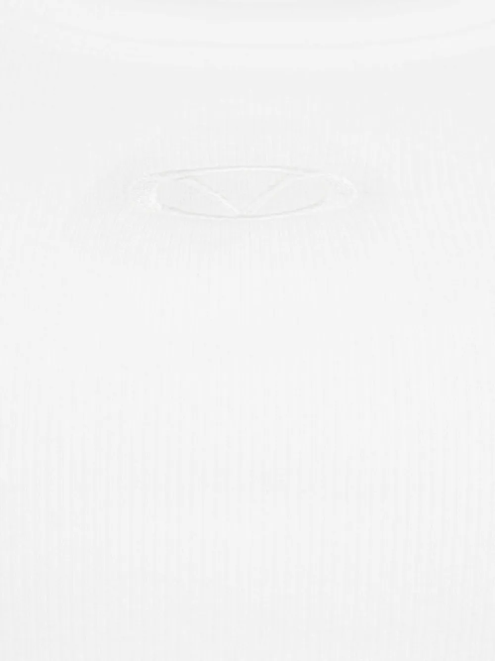 VETEMENTS Geribbelde tanktop Wit