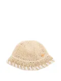 TWINSET heart-detail bucket hat - Neutrals