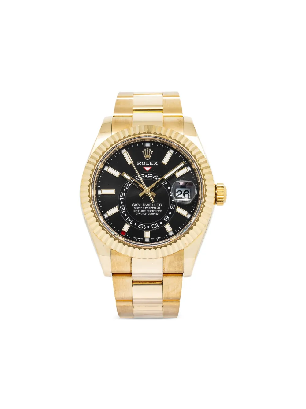 Rolex Sky-Dweller 42mm - ブラック Rolex Sky-Dweller 42mm - ブラック
