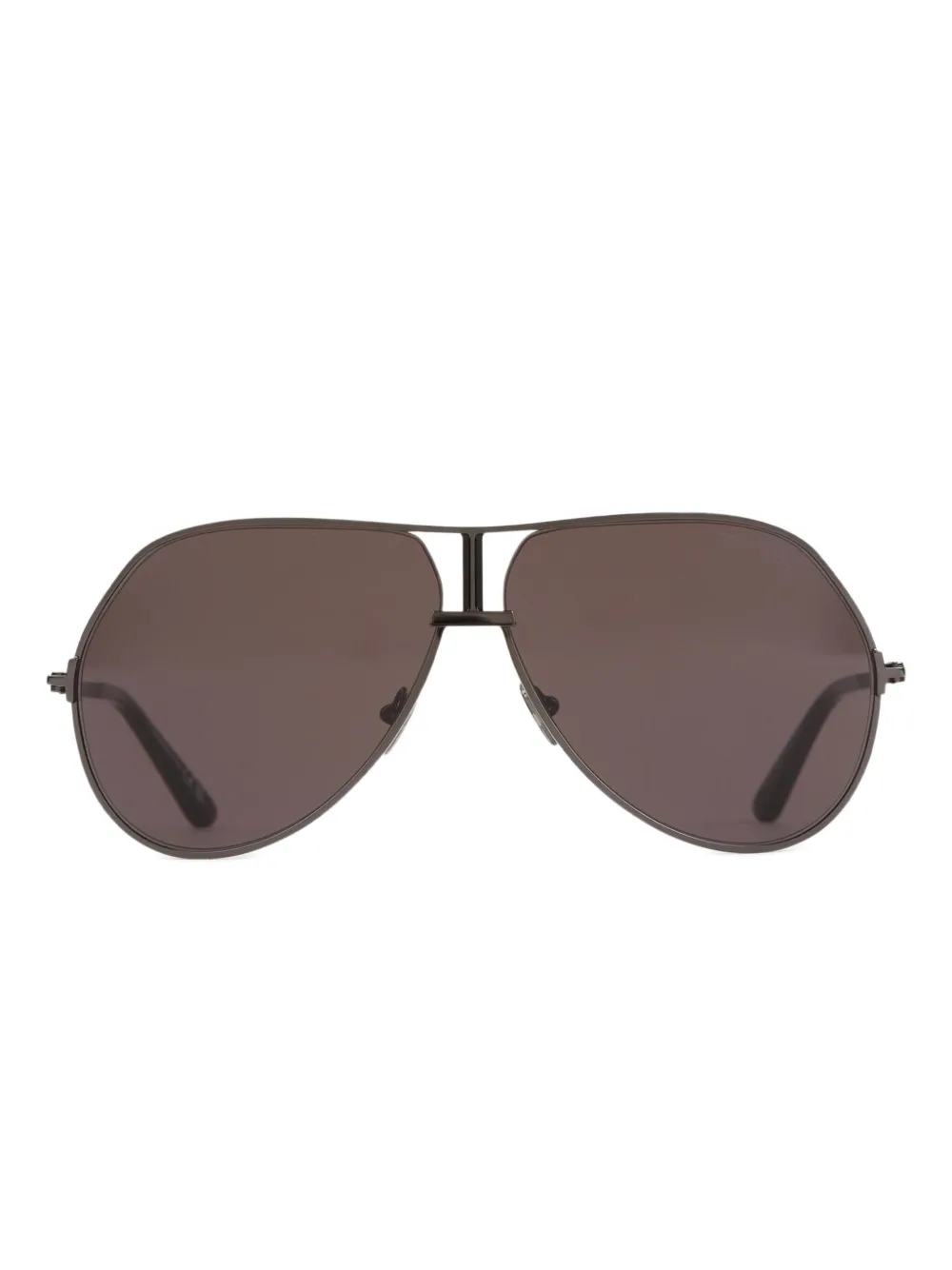 TOM FORD Eyewear Rickie zonnebril met dubbele neusbrug Zwart