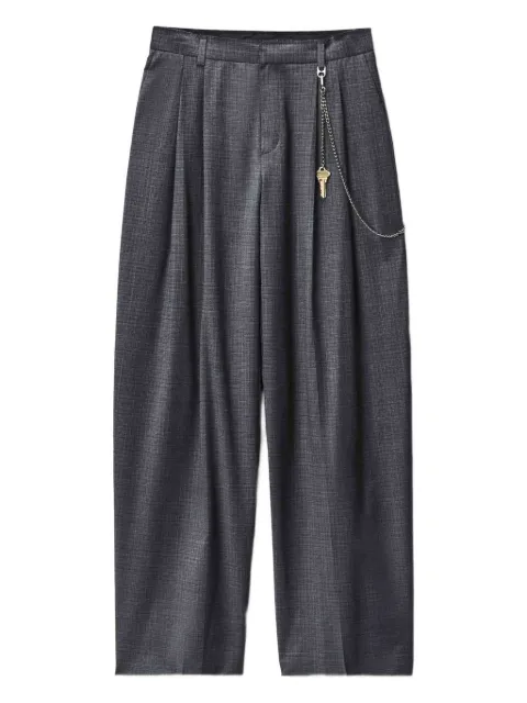Alexander Wang Calça de alfaiataria com corrente