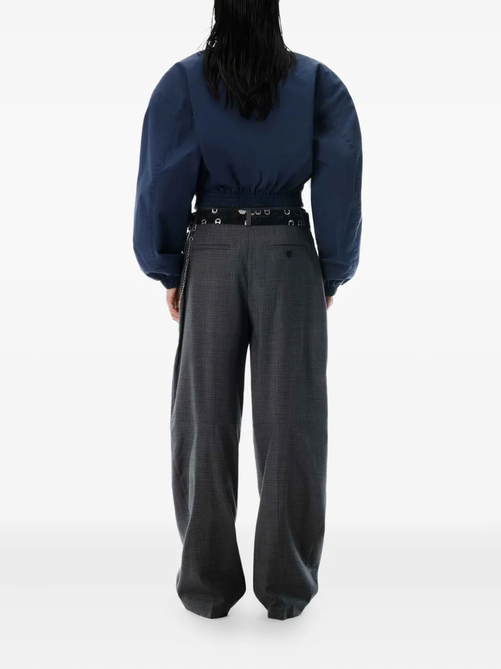 Alexander Wang Pantalon met schakelketting Grijs