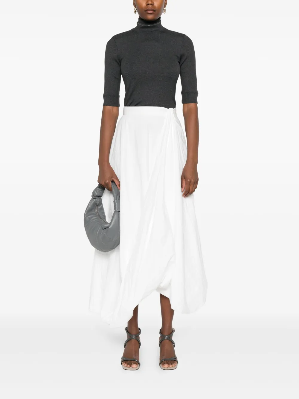 Brunello Cucinelli high-neck ribbed top | T-Shirts & Jersey Shirts | Image 2