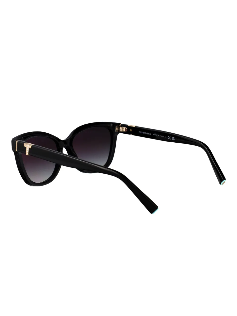 Tiffany & Co Eyewear キャットアイ サングラス | ブラック | FARFETCH JP