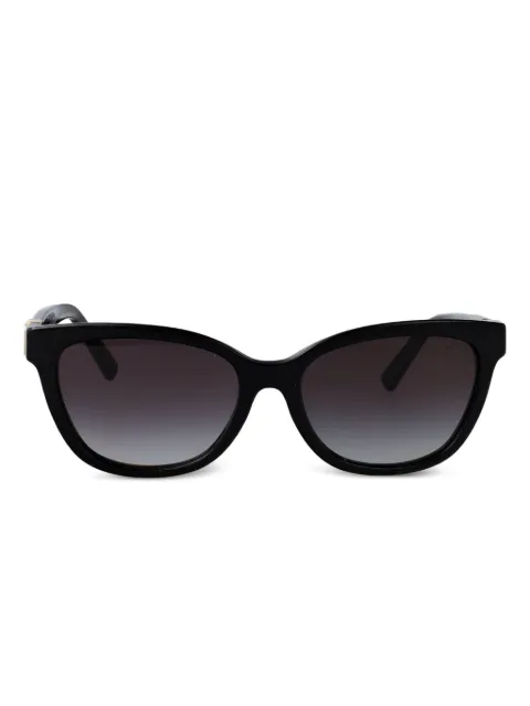 Tiffany & Co Eyewear نظارة شمس بإطار عين القطة وشعار الماركة