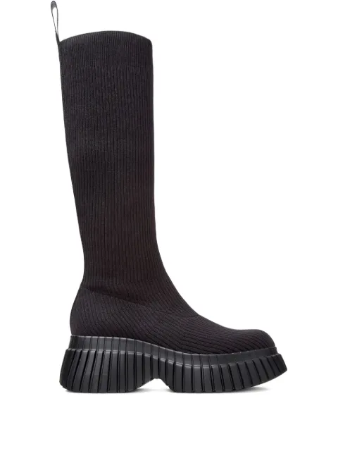 Camper Pix BCN ribbed-knit boots