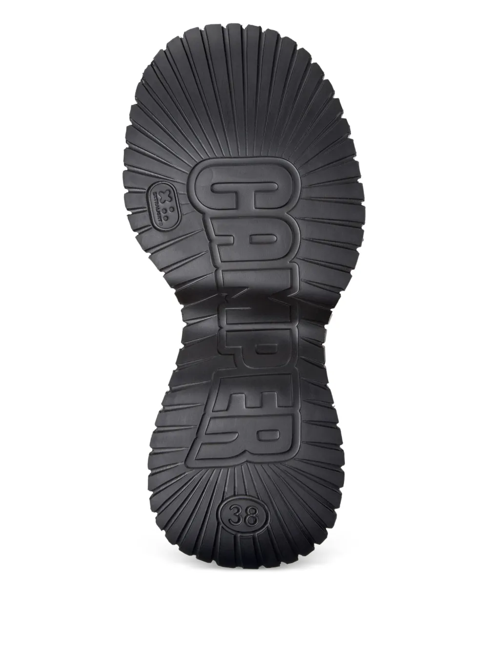 Camper Pix BCN ribbed-knit boots Black