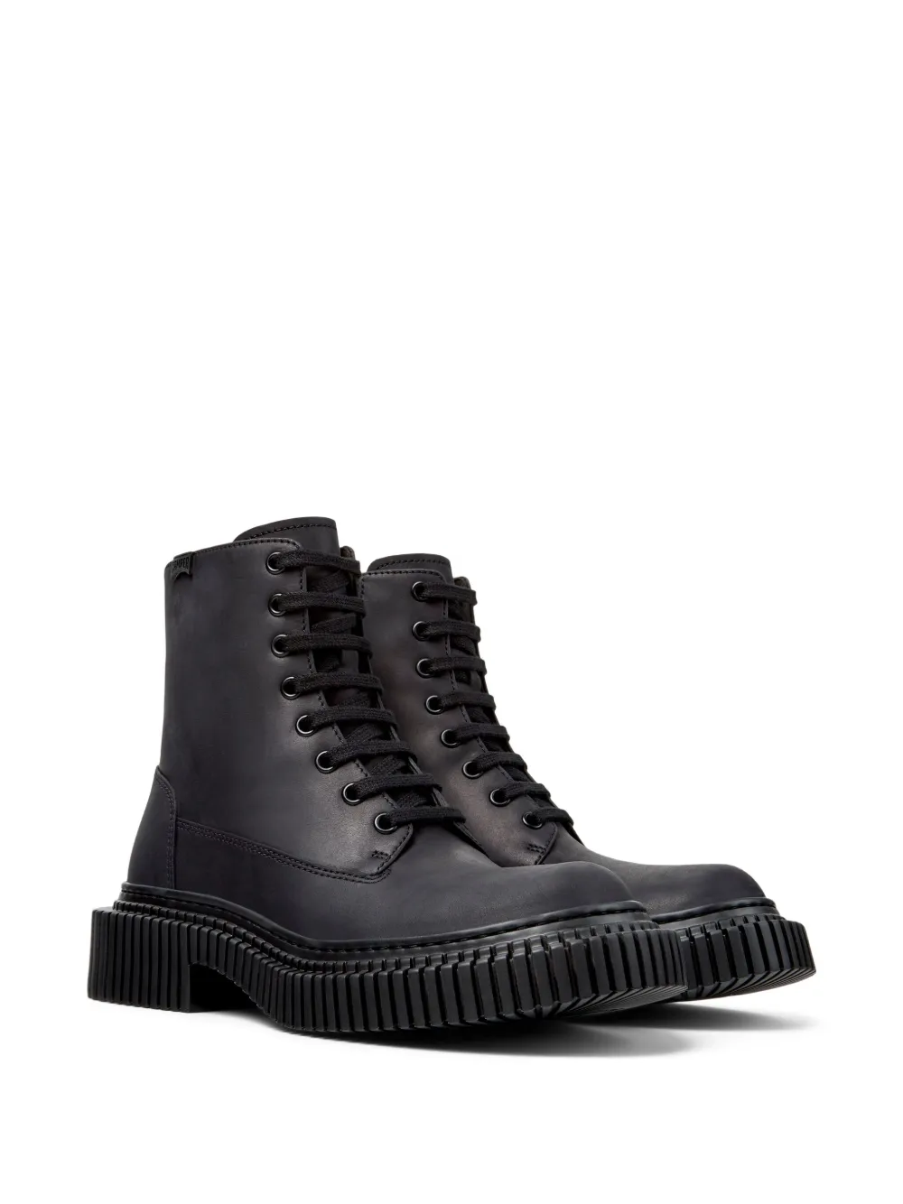 Camper 33mm Berlin lace-up chunky boots Black