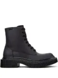 Camper 33mm Berlin lace-up chunky boots - Black
