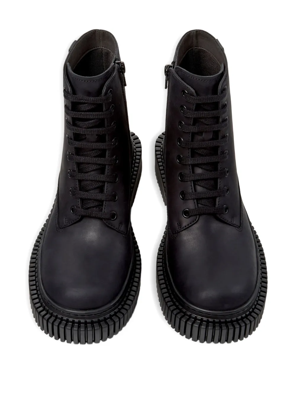 Camper 33mm Berlin lace-up chunky boots Black