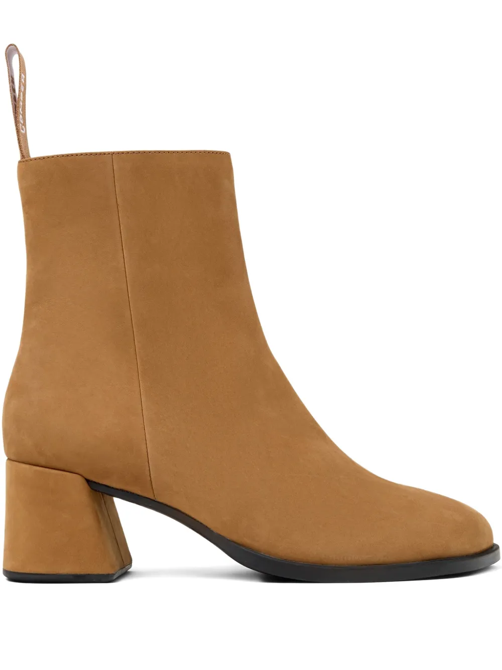 Camper Kora block-heel ankle boots Brown