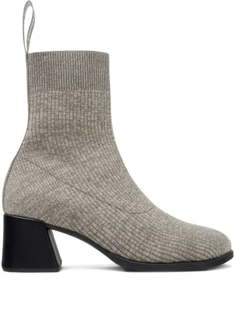 Camper 65mm Kora knitted ankle boots