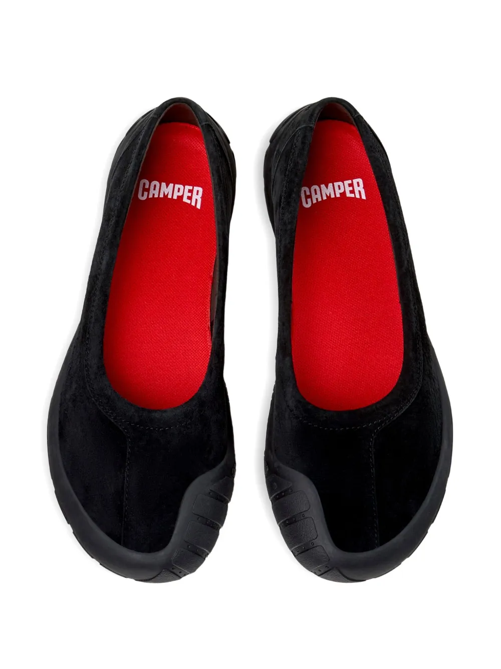 Camper Peu Path ballerina's Zwart