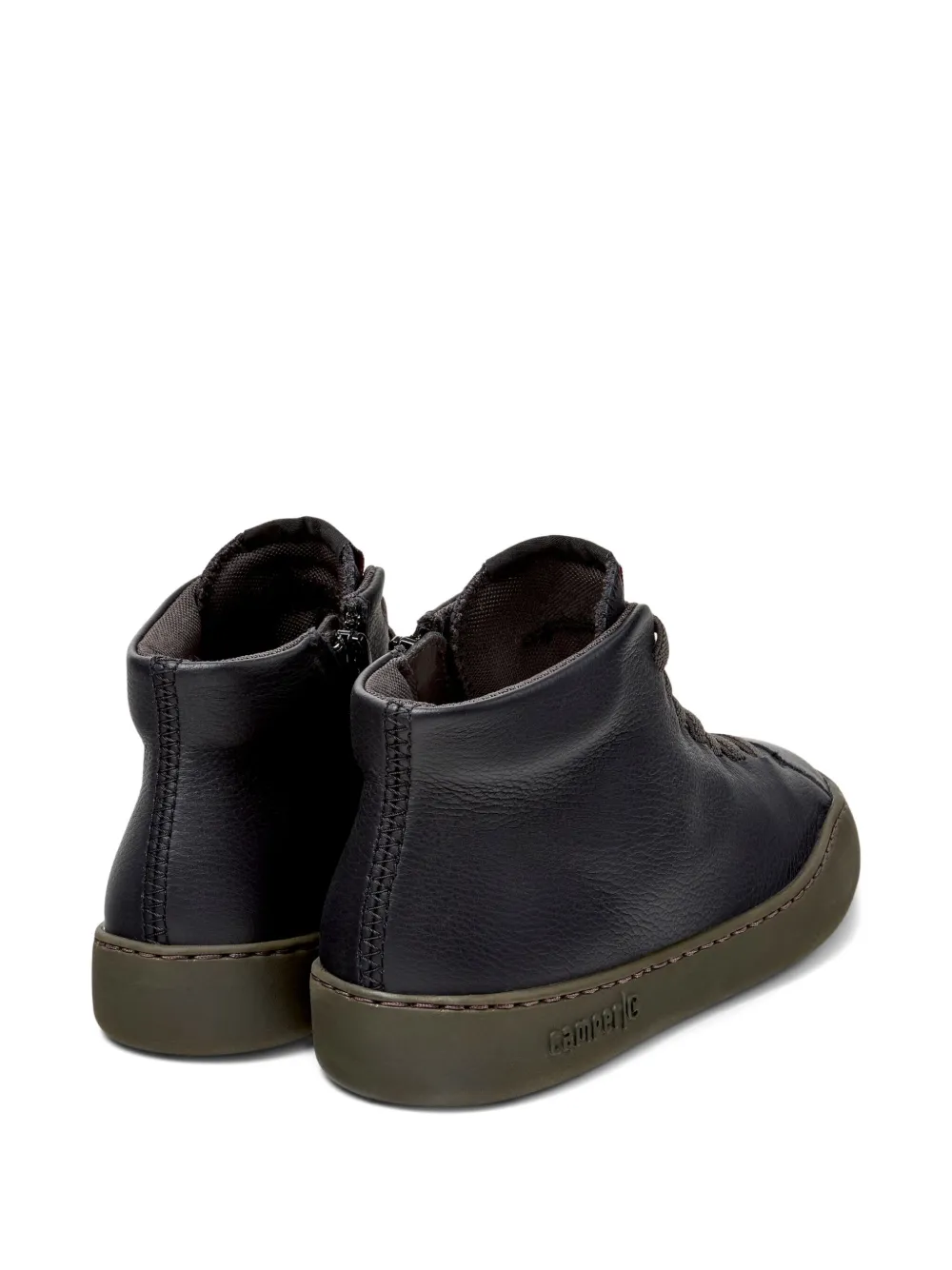 Camper Peu Touring leather sneakers Black