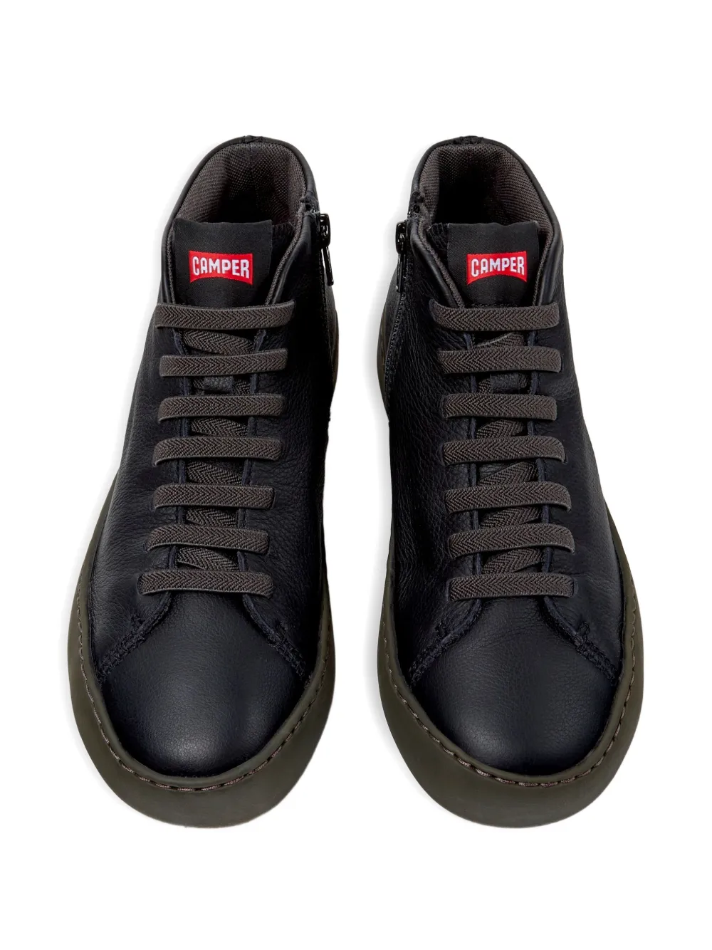 Camper Peu Touring leather sneakers Black