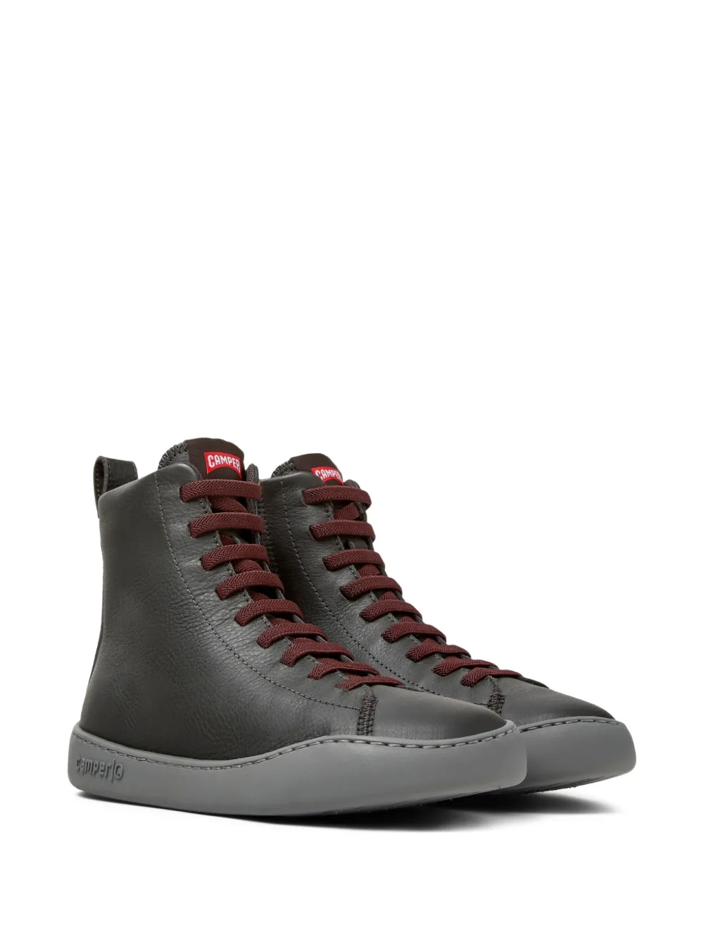 Camper Peu Touring lace-up leather sneakers | High-Tops | Image 2