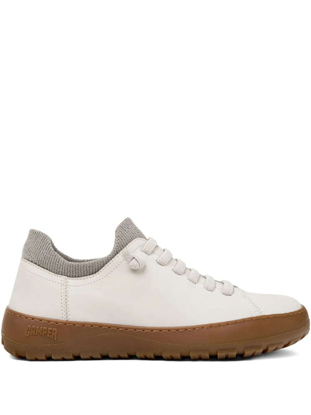 Camper Peu Serra lace-up leather sneakers Neutrals
