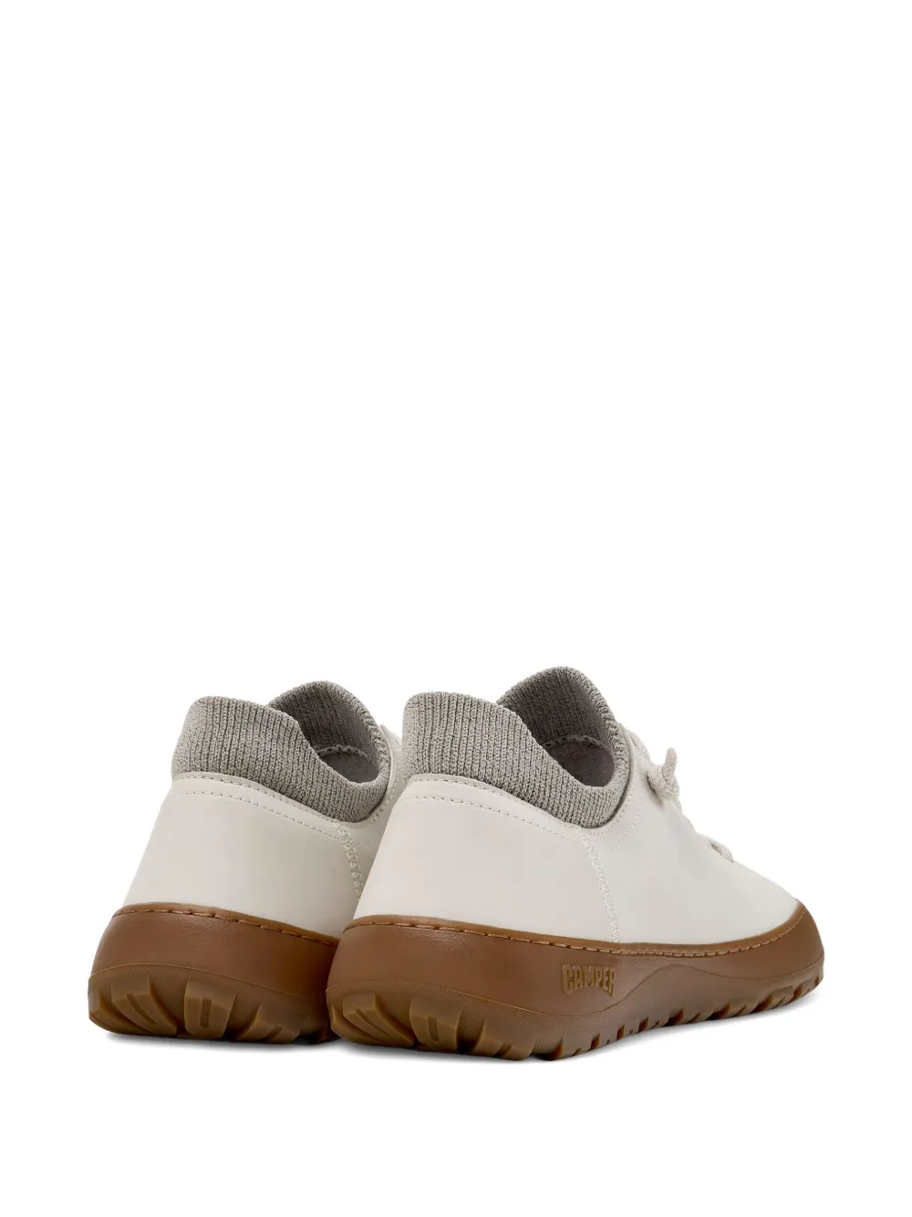 Camper Peu Serra Lace-up Leather Sneakers In Neutral