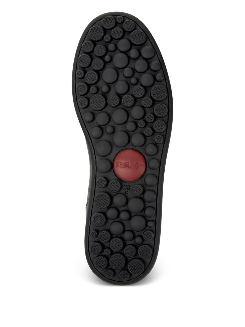 Camper Pelotas Twins leather lace-up sneakers Black
