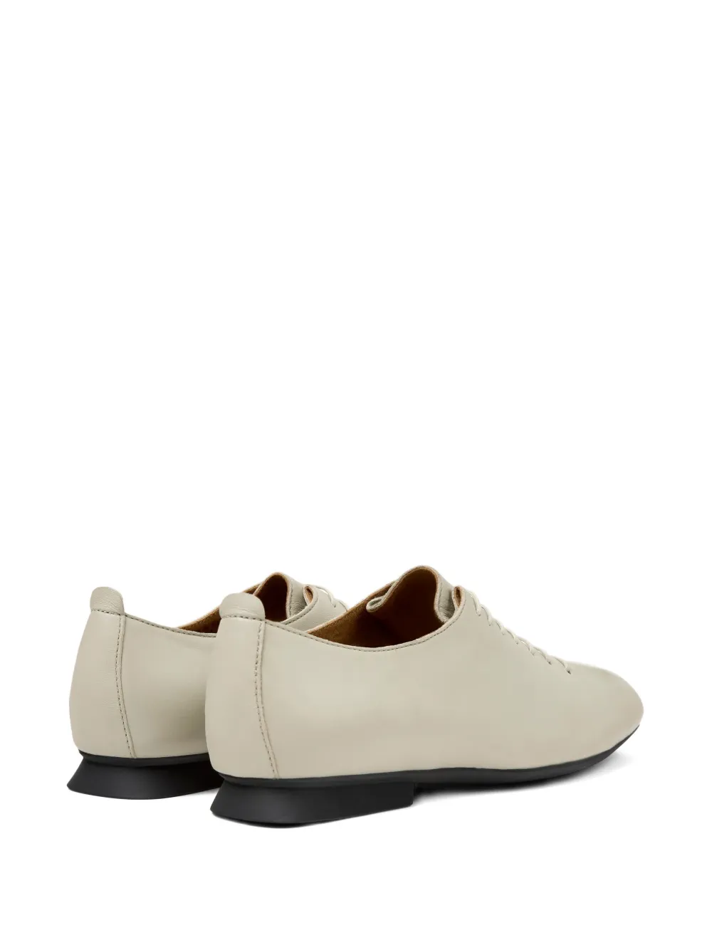 Camper lace-up leather flats Neutrals
