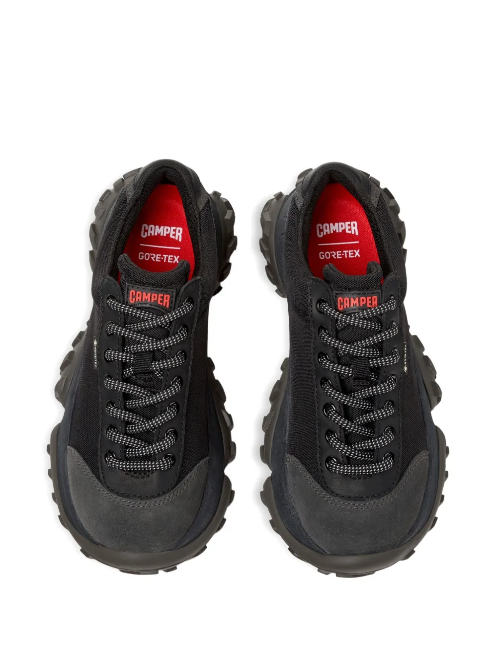 Camper Karst Trek Lace-up Performance Sneakers In Blue