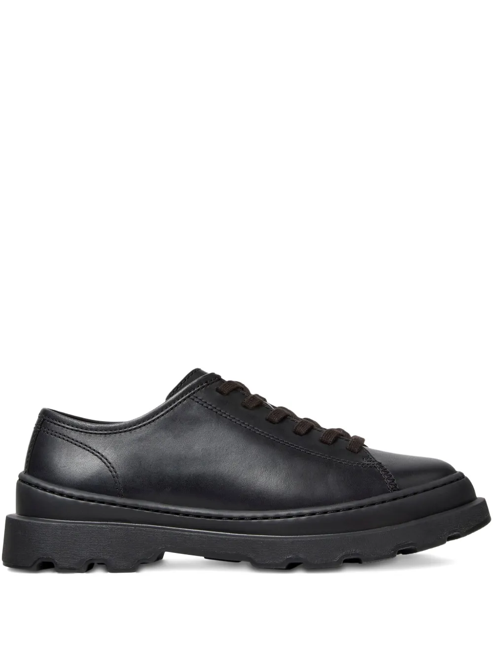 Camper lace-up leather shoes Black