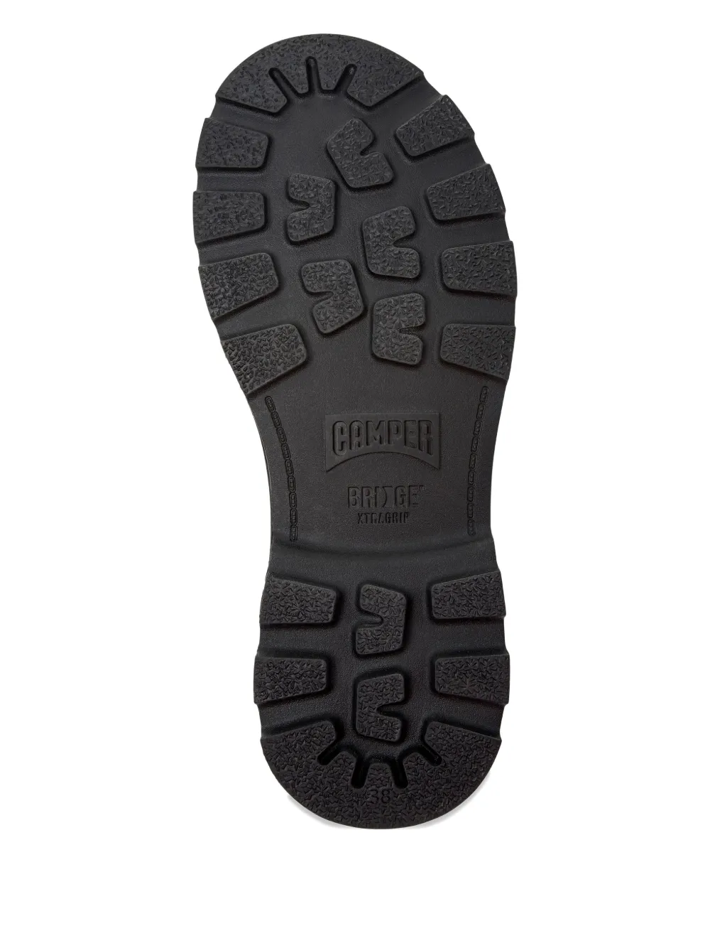 Camper lace-up leather shoes Black