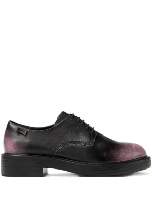 Camper Dean レザー ダービーシューズ | ブラック | FARFETCH JP