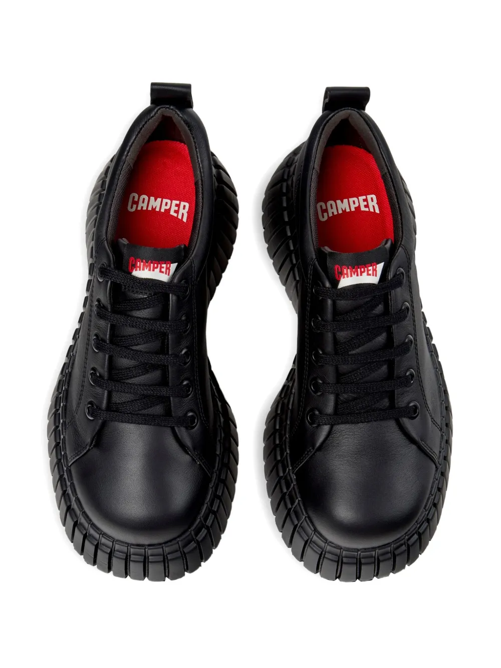 Camper Pix BCN lace-up Derby shoes Black