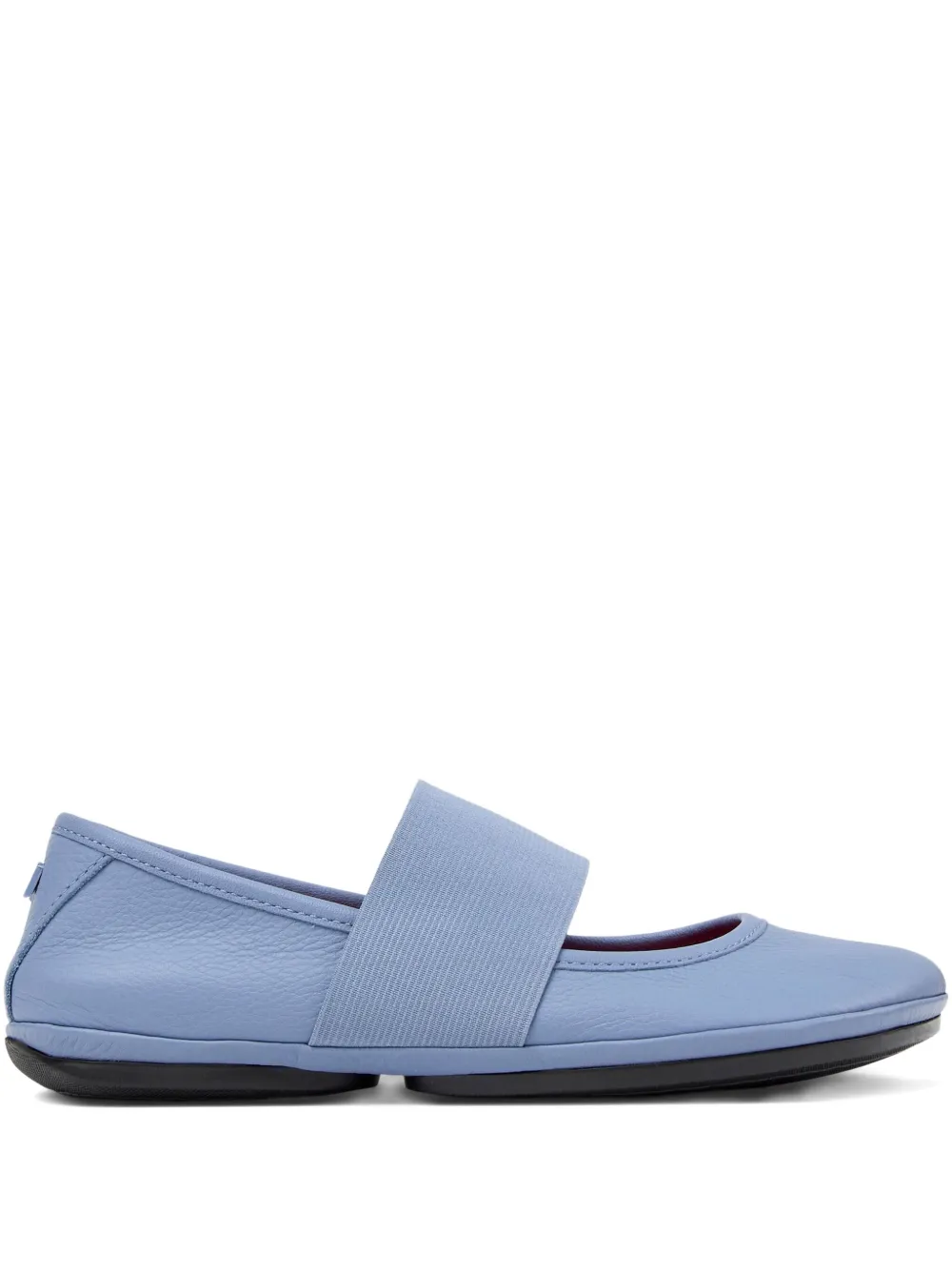 Camper Right Nina leather ballet flats Blue