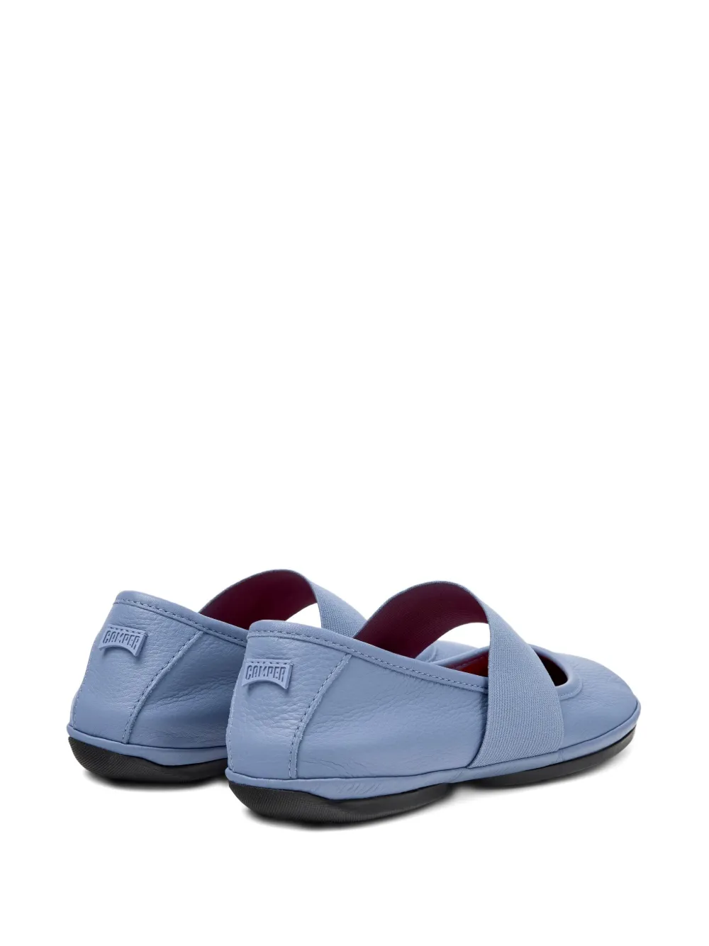 Camper Right Nina leather ballet flats Blue